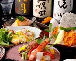 3,980円 へぎそば会席